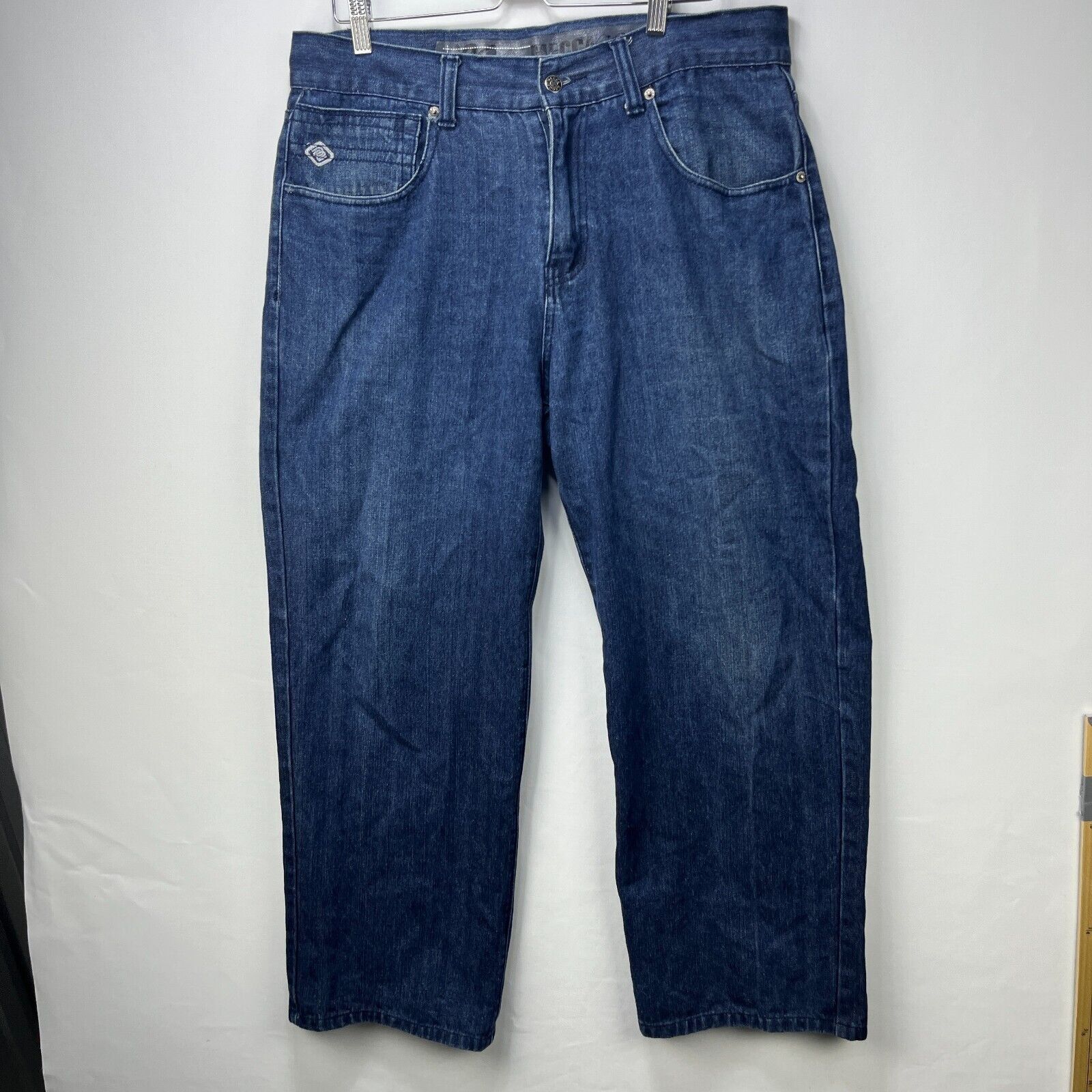 Mecca × Vintage Vintage Y2K Mecca Baggy Jeans 36 Wide Leg Skater Size US 36 / EU 52 - 4 Thumbnail