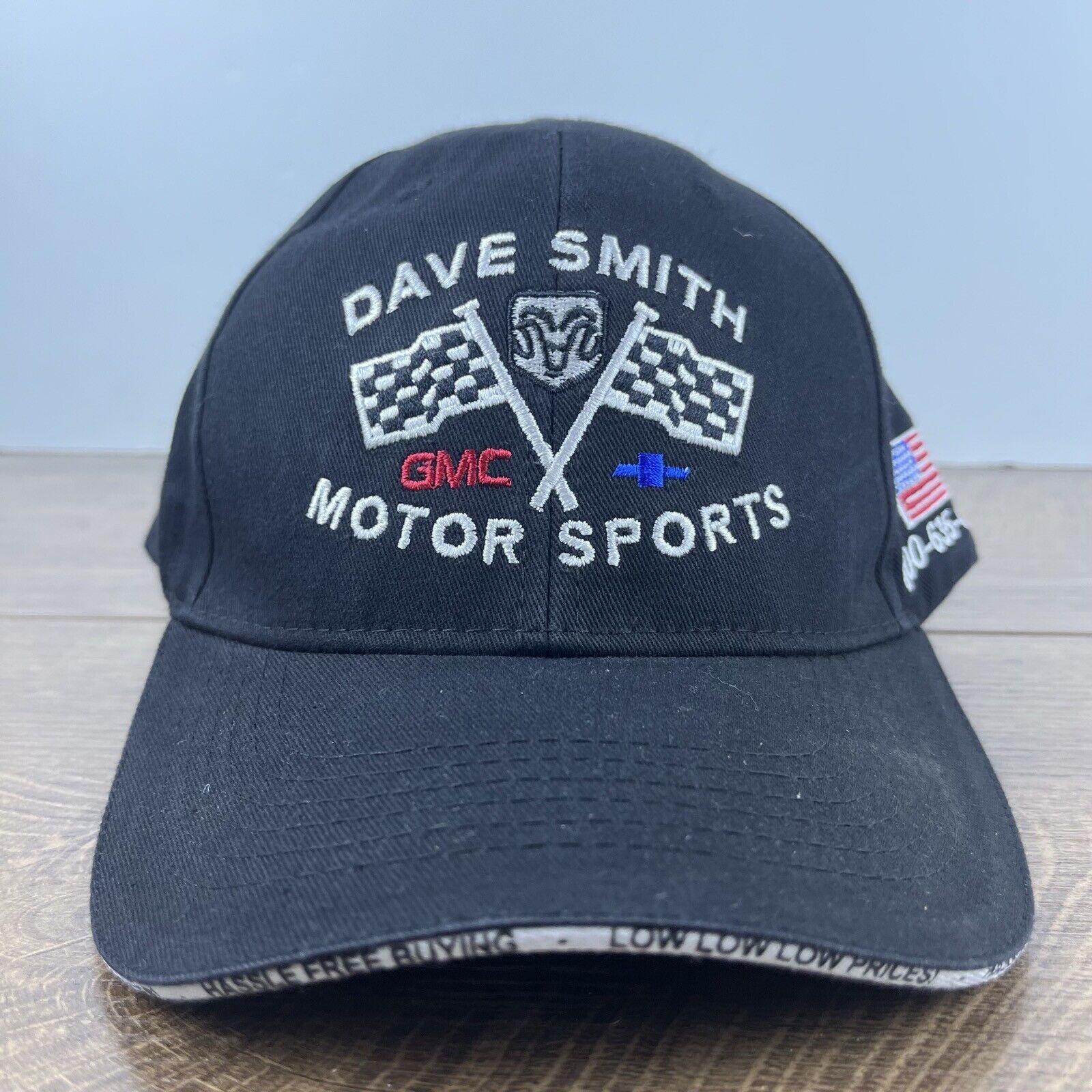Other Dave Smith Motorsports Hat Dave Smith Black Hat Adjustable B Size ONE SIZE - 1 Thumbnail