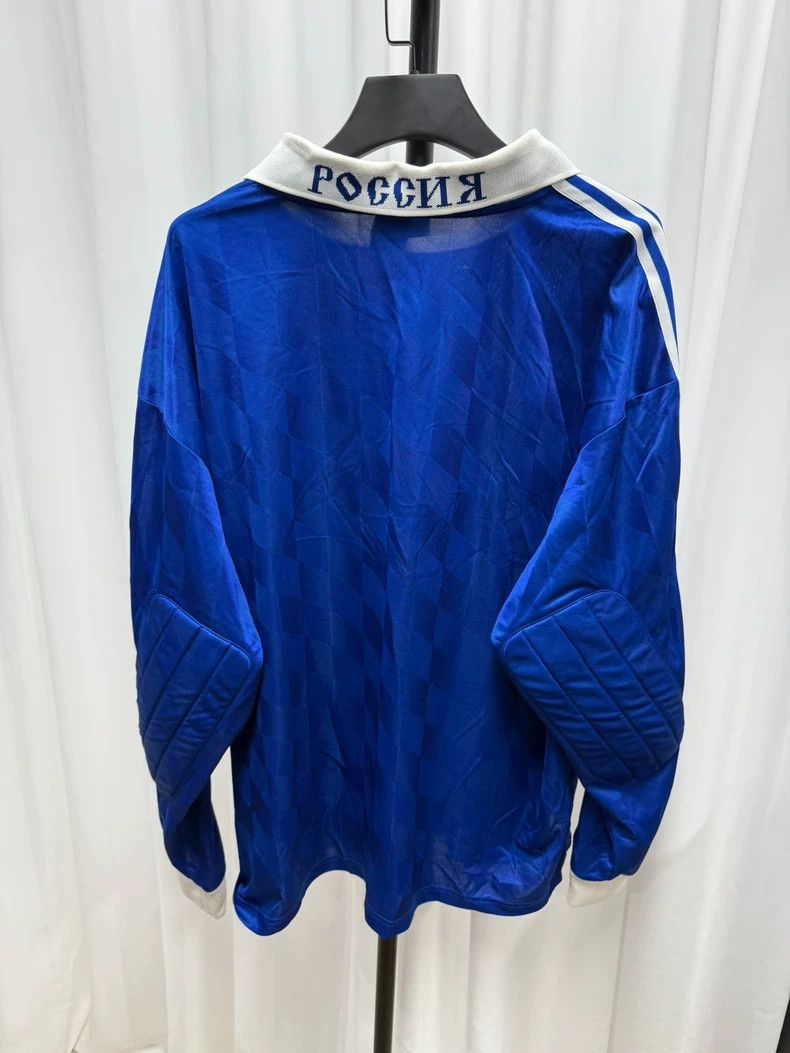 Gosha Rubchinskiy gosha size os Blue Stripe Jersey long sleeves 2504-Nextarro Size US M / EU 48-50 / 2 - 6 Thumbnail