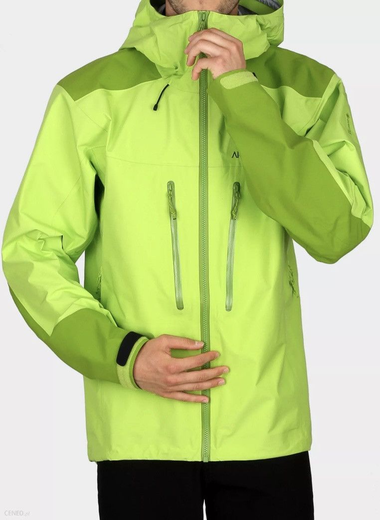 image of Arcteryx Arc'teryx Alpha Ar Jacket Men's (2019) in Acid Green (Size Large)