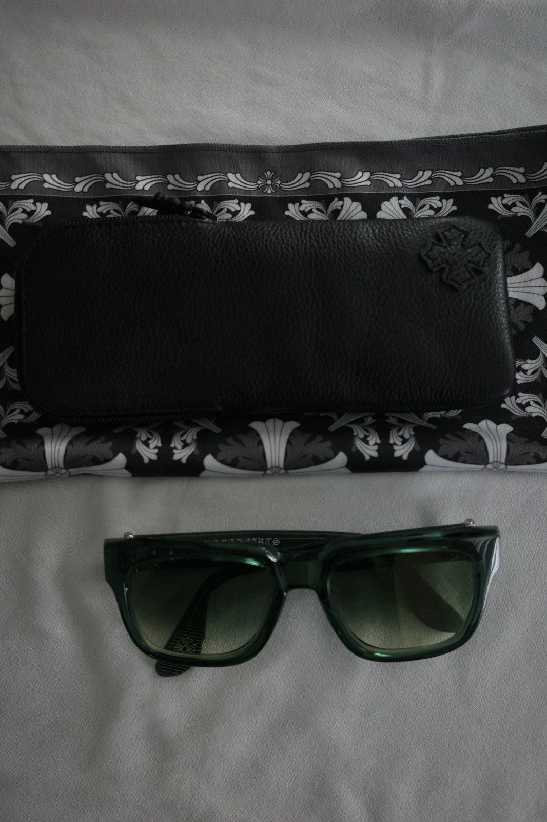 Chrome Hearts Chrome Hearts Box Officer Emerald Green Size ONE SIZE - 1 Thumbnail