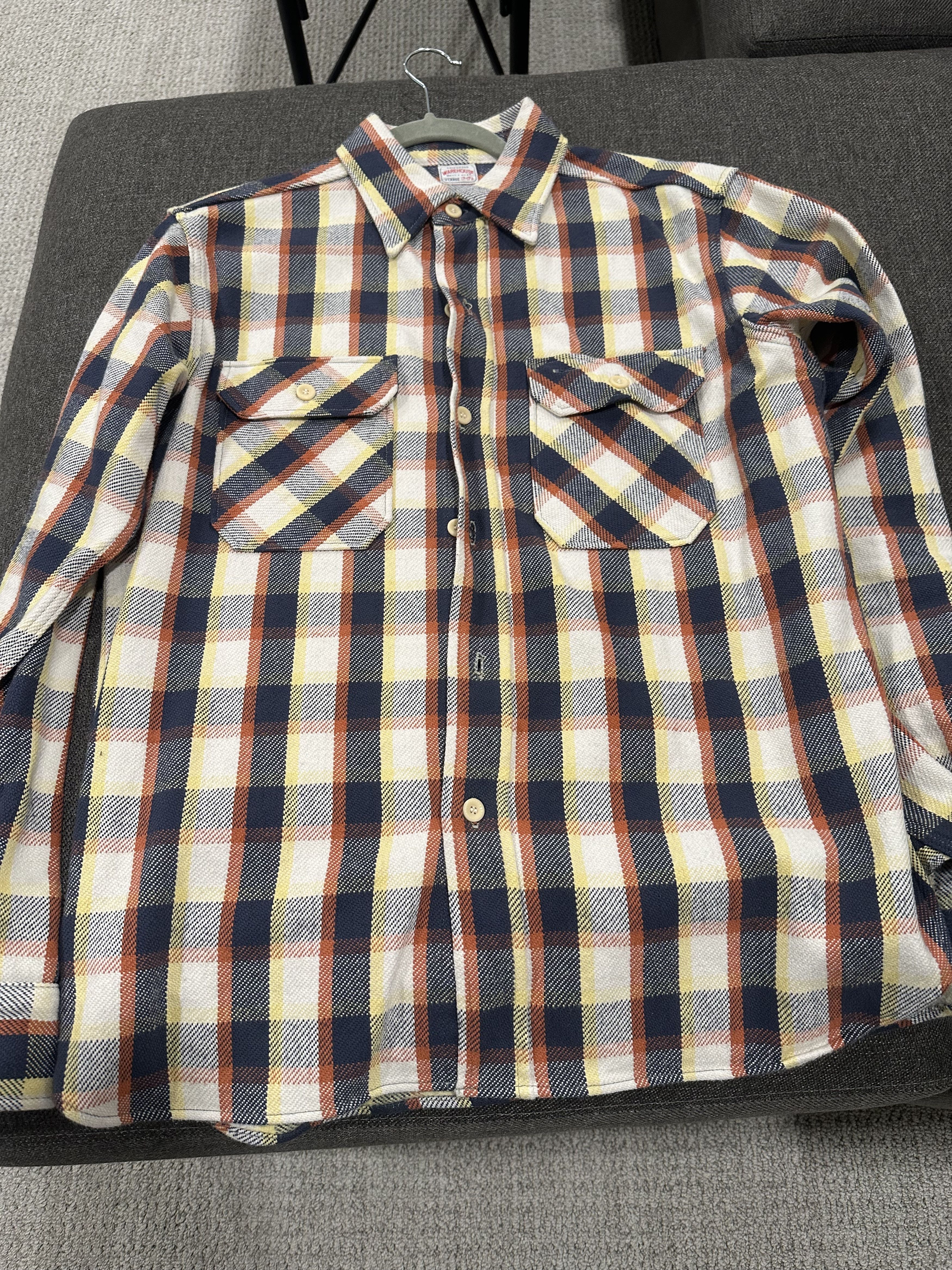 Warehouse & Co. Selvedge Flannel Size US XL / EU 56 / 4 - 1 Thumbnail