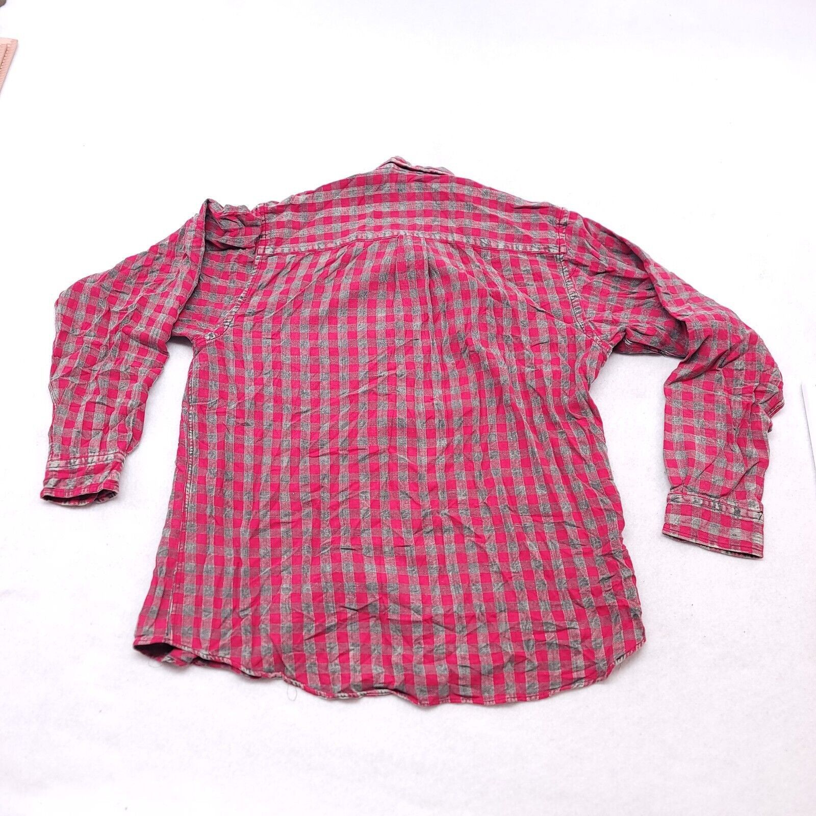 High Sierra High Sierra Gingham Flannel Shirt Mens Size Large L Red Size US L / EU 52-54 / 3 - 10 Thumbnail
