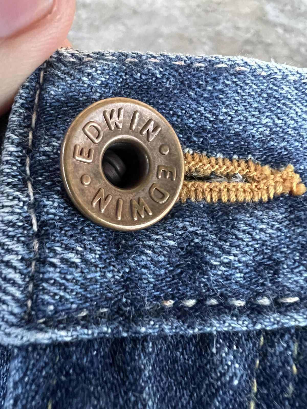 Edwin Vintage Distressed Edwin 505 Selvedge Short Jean Very Rare Size US 30 / EU 46 - 13 Thumbnail