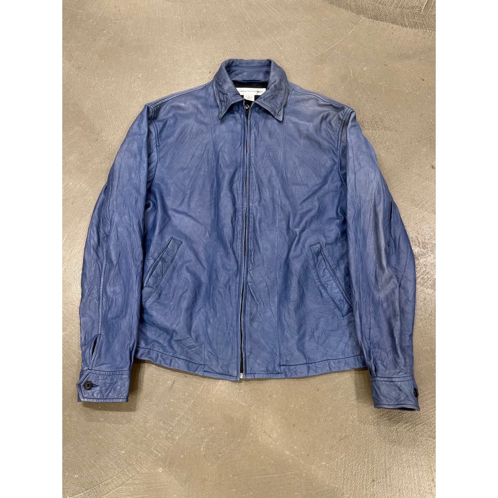 Comme des Garcons Comme des Garçons back-zip leather jacket Size US L / EU 52-54 / 3 - 2 Thumbnail