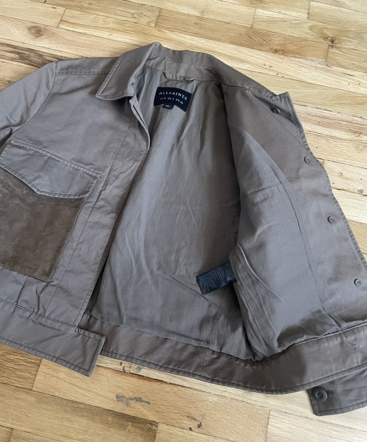 Allsaints Allsaints Ashe Jacket Size S / US 4 / IT 40 - 2 Thumbnail