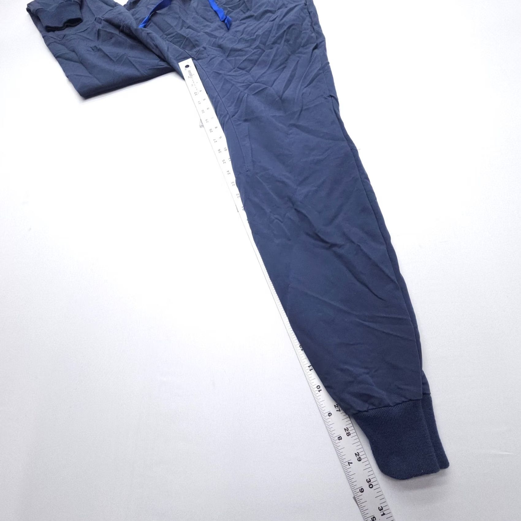 Vintage FIGS Jogger Scrub Pants Mens Medium Blue Pull On Doctor Medical Tansen Size US 31 - 5 Thumbnail