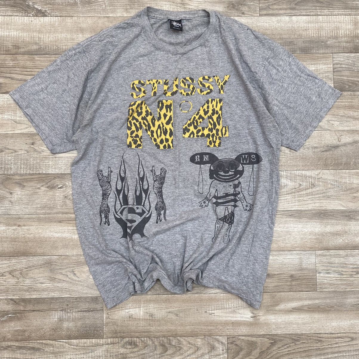Stussy Vintage Trashed Stussy Tee seize L X Rare Size US L / EU 52-54 / 3 - 1 Thumbnail