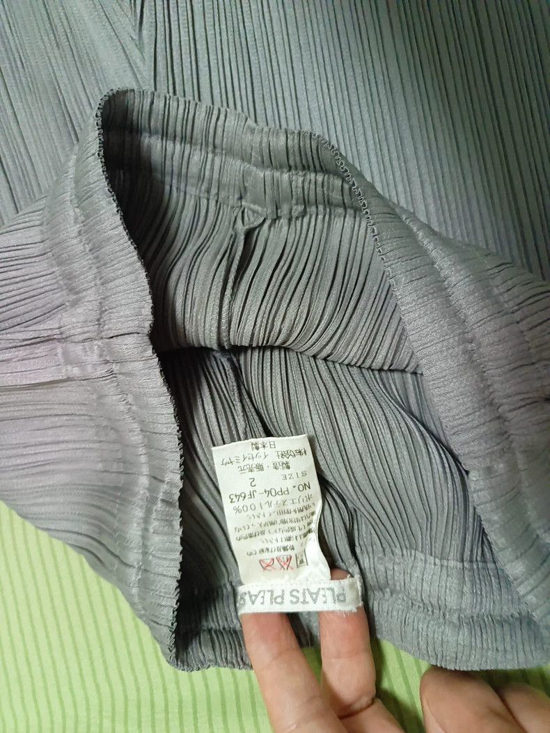 Issey Miyake issey miyake size:3 Light grey pleated pants Size 42" / US 20 - 2 Thumbnail