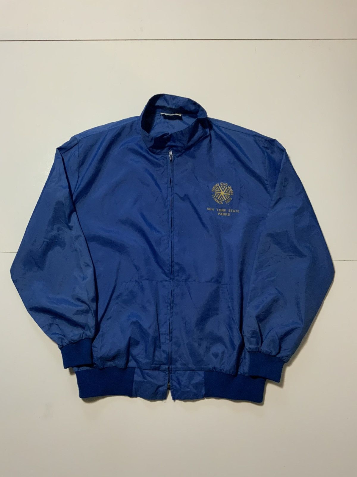 Vintage 1989 Empire State Games New York State Windbreaker Jacket Size US L / EU 52-54 / 3 - 2 Thumbnail