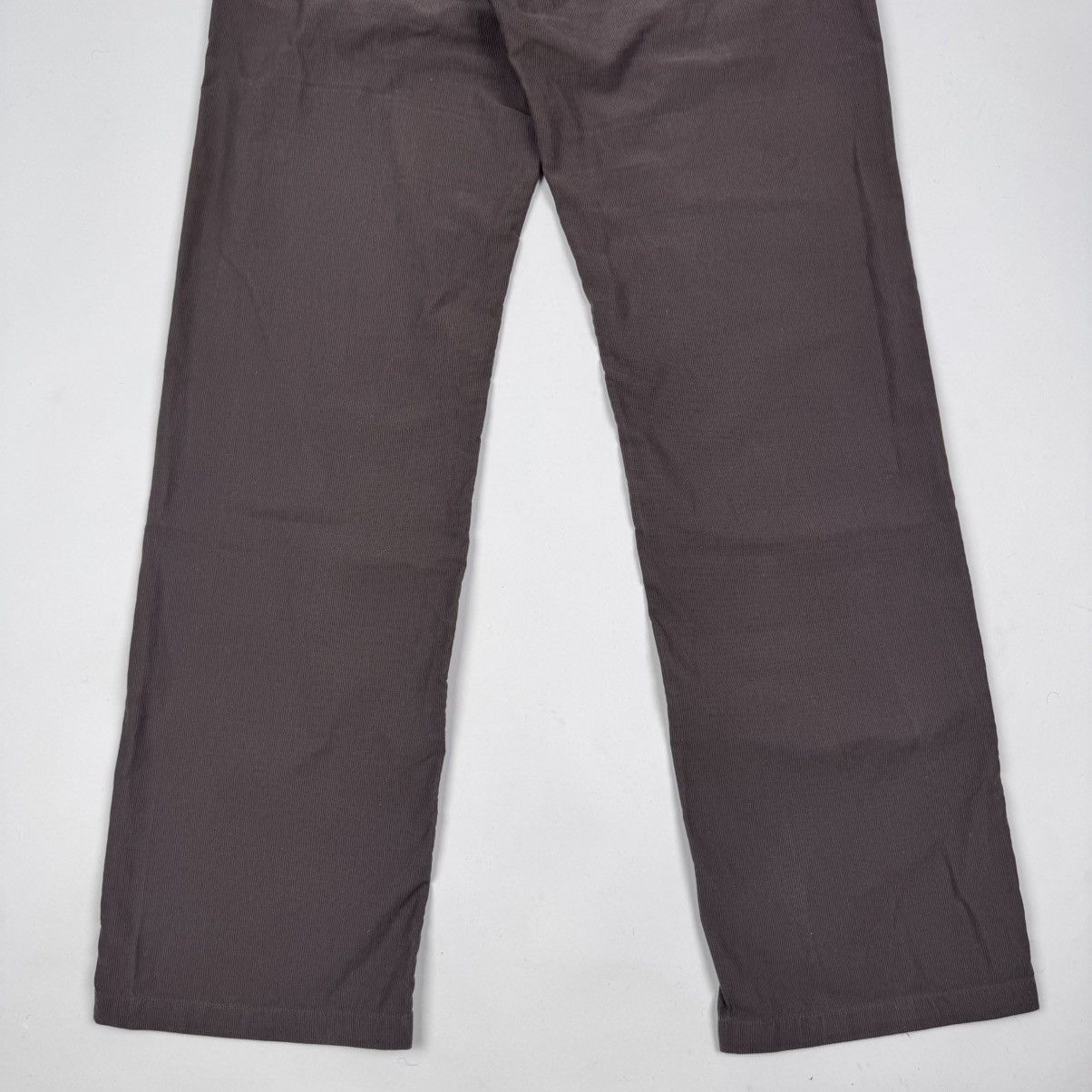 Maison Margiela SS2007 Martin Margiela Brown Cotton Relaxed Straight Pants Size US 31 - 7 Thumbnail