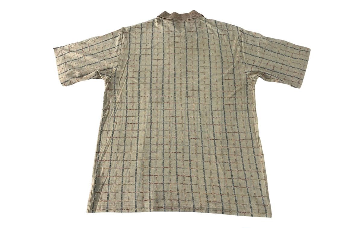 Alberto Alberto Rubini Made In Italy Checked Single Pocket Polo Tee Size US M / EU 48-50 / 2 - 2 Thumbnail