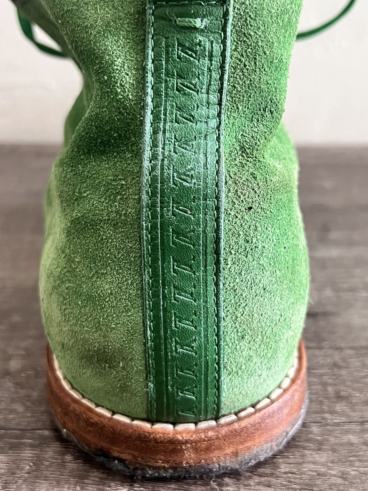 Louis Vuitton Louis Vuitton Chukka Green Suede Ankle Boots Size US 9.5 / EU 42-43 - 7 Thumbnail