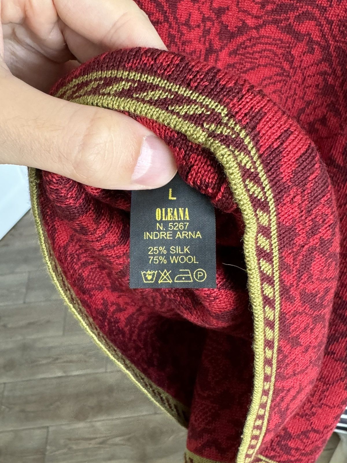 Dale Of Norway Luxury Brand Oleana Size L / US 10 / IT 46 - 2 Thumbnail