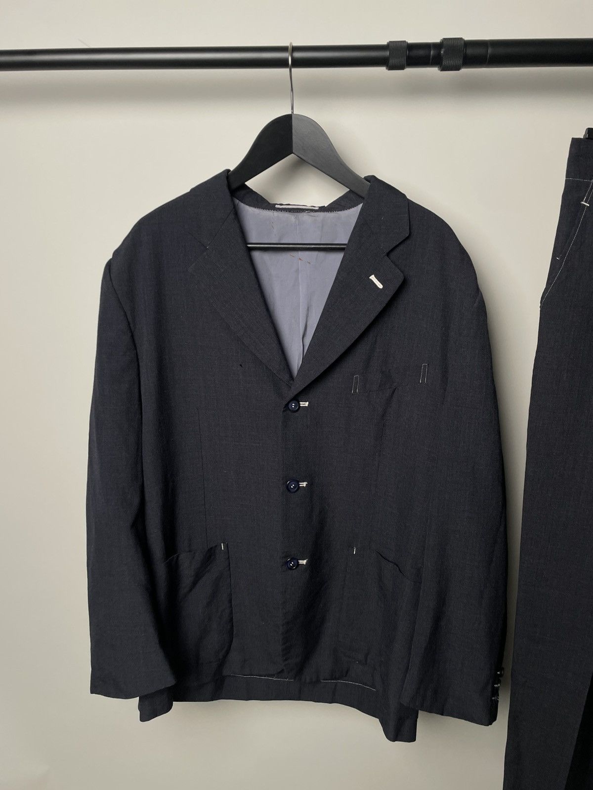 Comme des Garcons Homme Plus Comme des Garcons Homme Plus 90s Suit Size 48R - 3 Thumbnail
