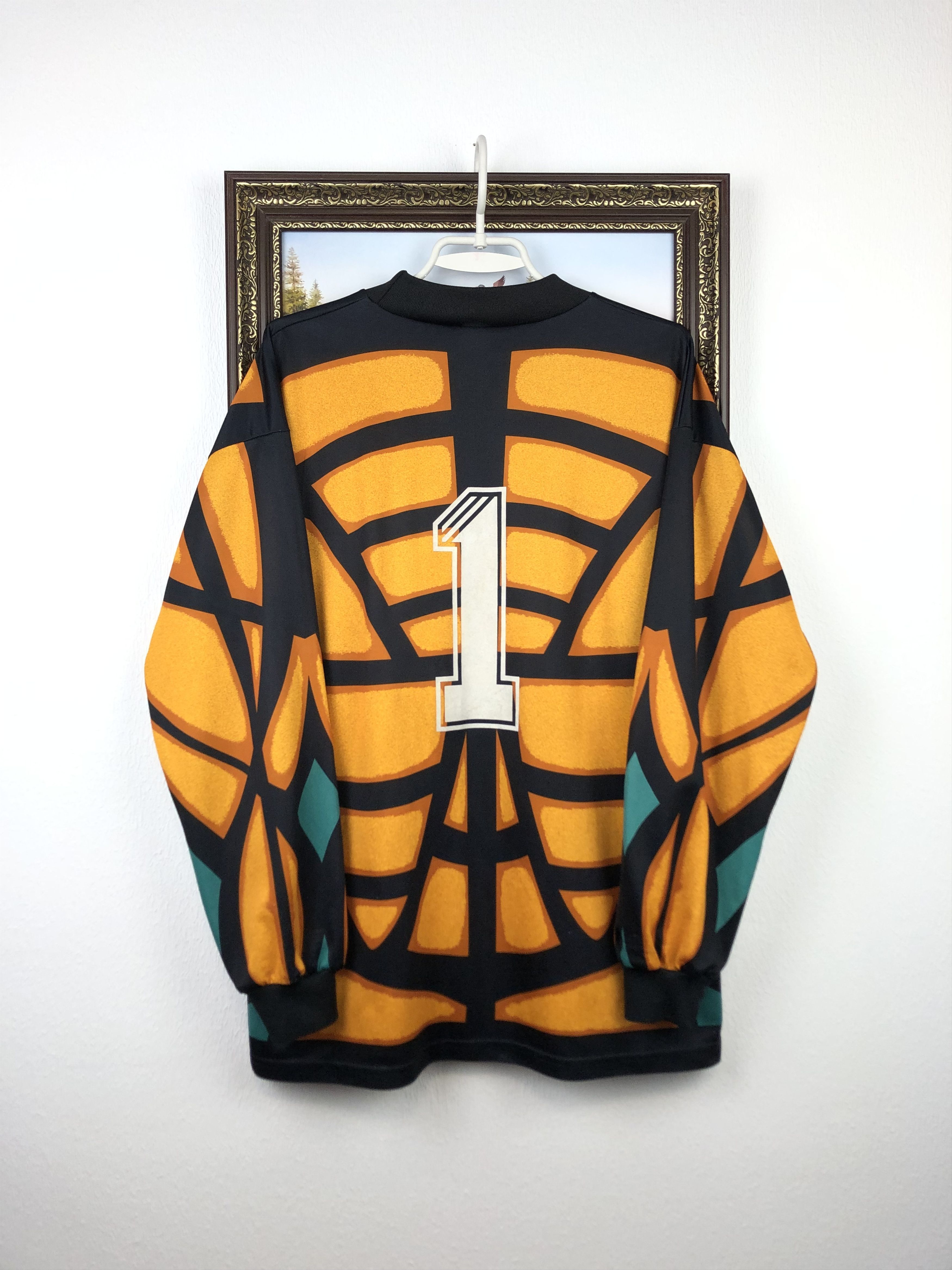 Adidas Vintage Adidas Goalkeeper Template Soccer Jersey Shirt Size US M / EU 48-50 / 2 - 12 Thumbnail