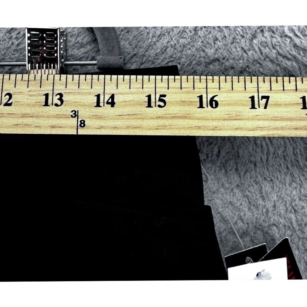 Vintage VINTAGE? Harve Benard Women 10 Black Capri Hi Rise Stretch Tummy Control Pants Casual Formal Womens Capris 21 Inseam 30 Waisted Size 32" / US 10 / IT 46 - 7 Thumbnail