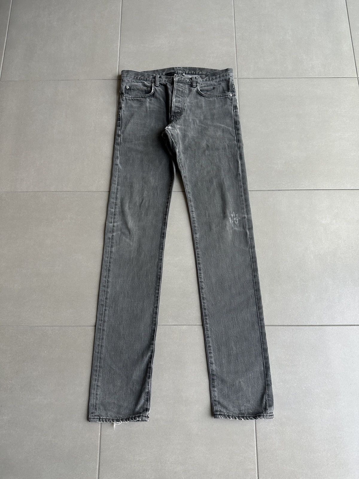 Dior Homme AW05 “In the morning ” washed clawmark MIJ denim