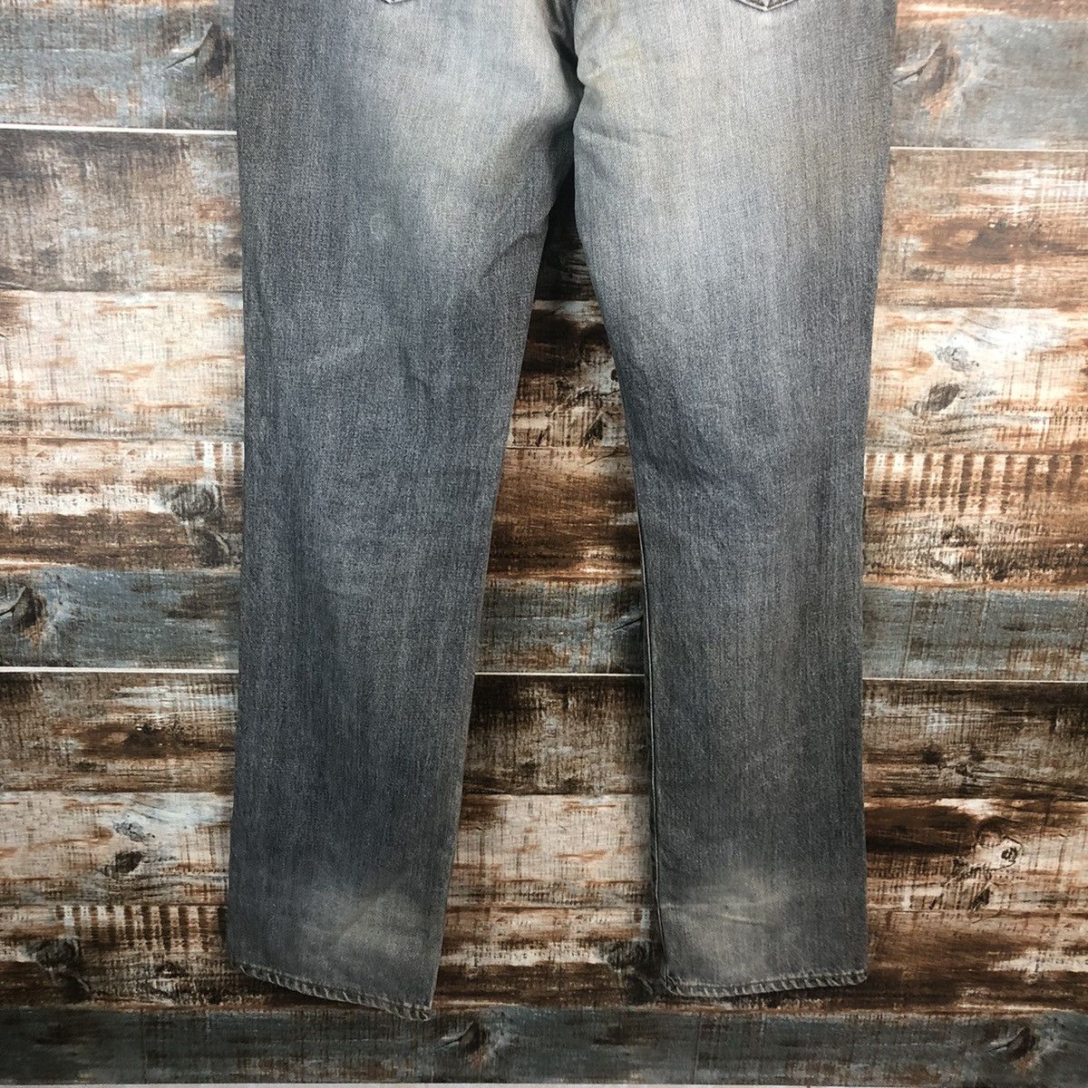Edwin DL Edwin 503 Black Distressed Denim Pants #C278 Size US 34 / EU 50 - 16 Thumbnail