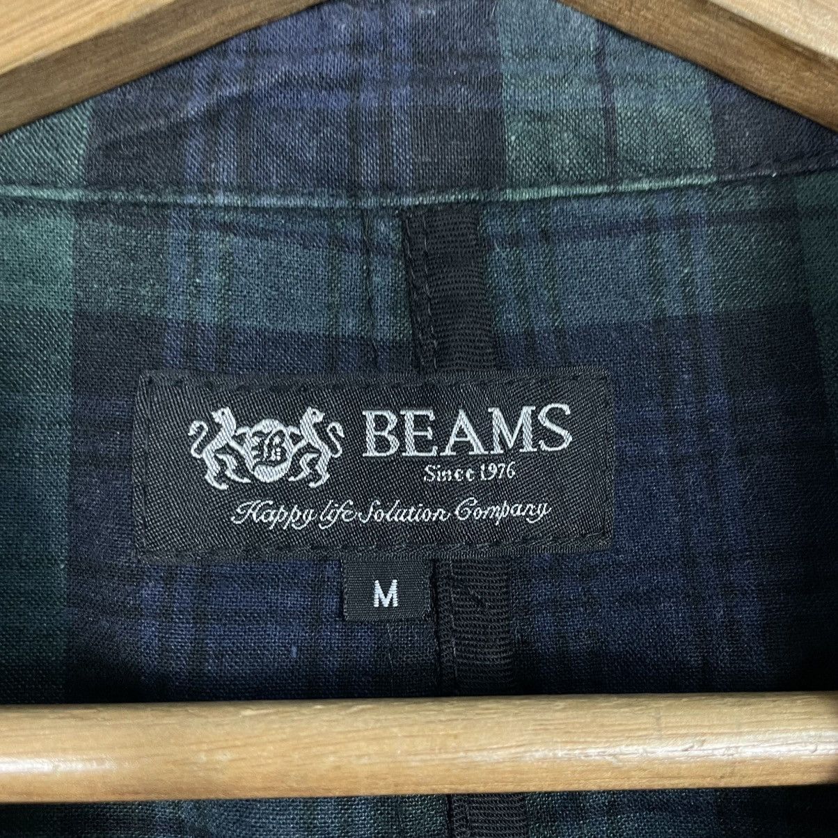 Beams Japan Beams Tartan Casual Jacket Size US M / EU 48-50 / 2 - 15 Thumbnail