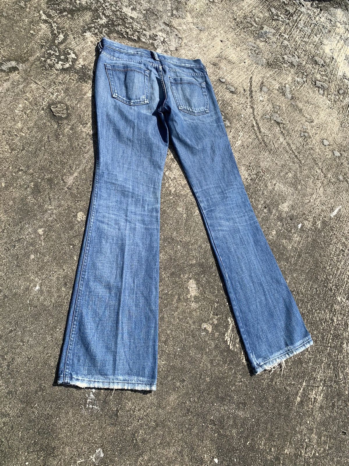 Diesel × Le Grande Bleu (L.G.B.) Steal 🔥 Flare diesel distressed bootcut jeans Size 27" / US 4 / IT 40 - 13 Thumbnail