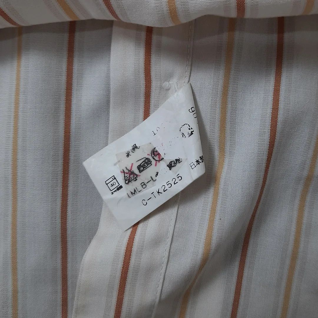 Issey Miyake IM Issey Miyake Design Studio Stripe Shanghai Shirt Size US M / EU 48-50 / 2 - 4 Thumbnail