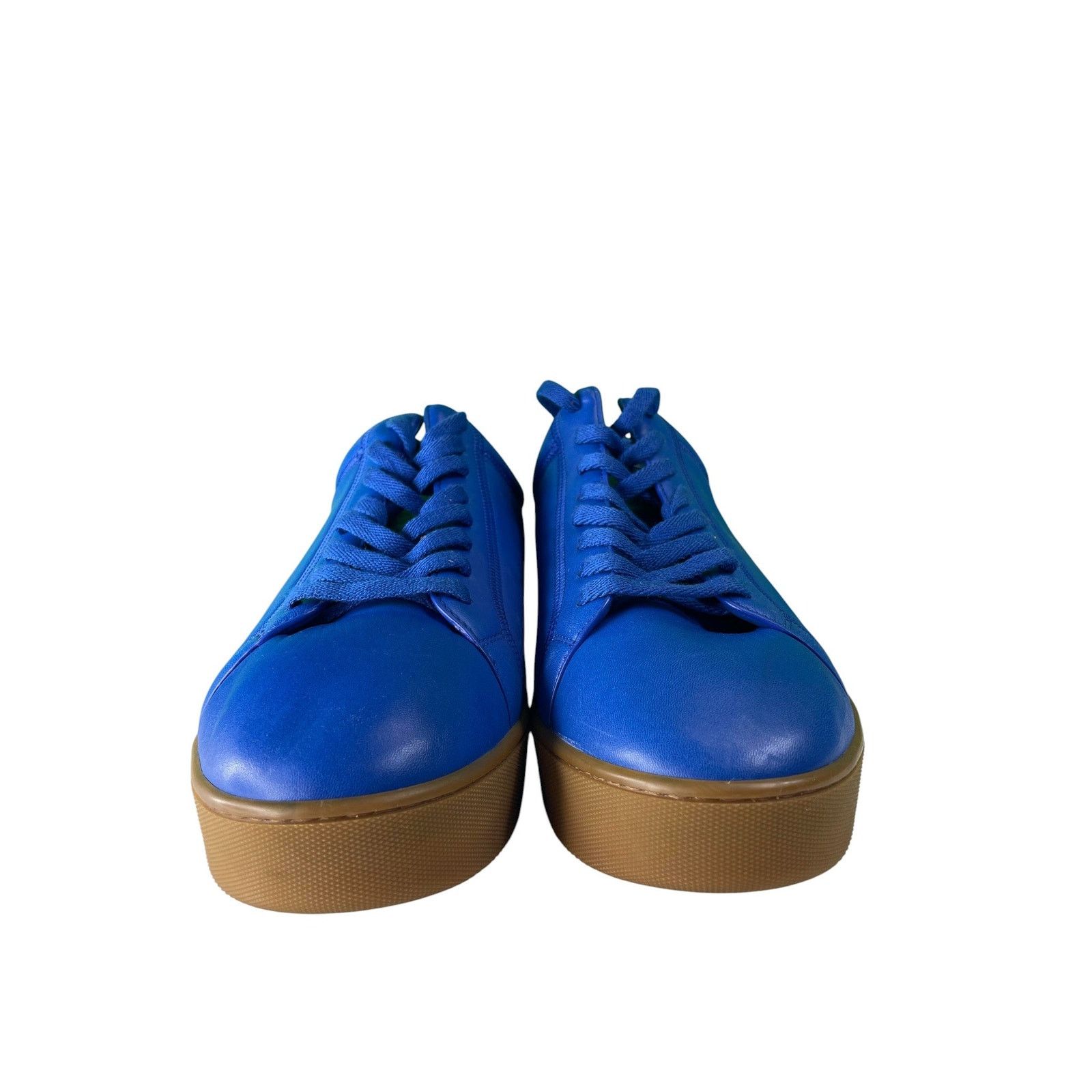 Bottega Veneta Bottega Veneta 'Quilt' Blue Sneakers Size US 11 / EU 44 - 1 Thumbnail