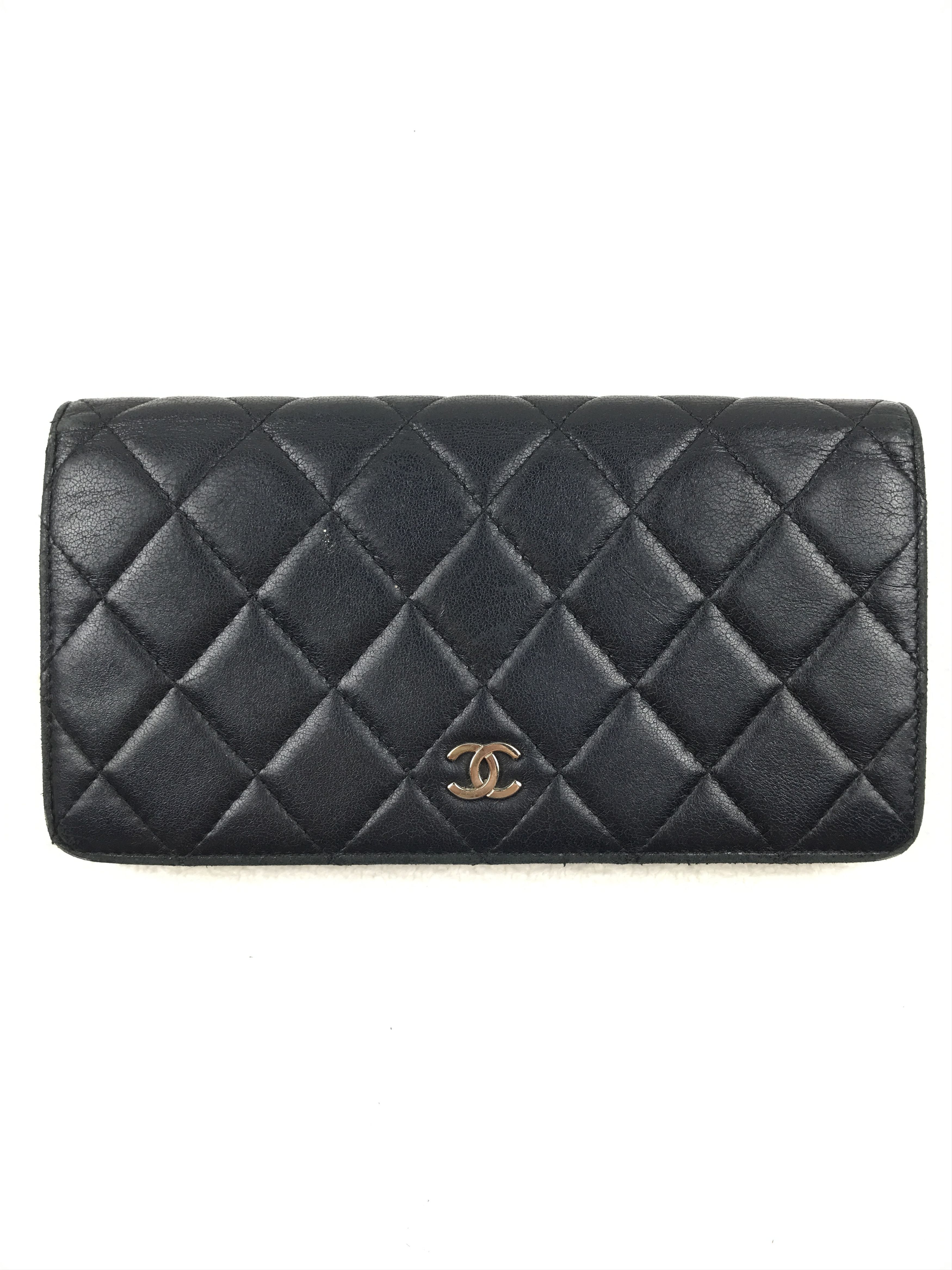 Chanel × Vintage Chanel L-Yen Wallet Classic Long Flap Chanel Wallet Size ONE SIZE - 2 Thumbnail