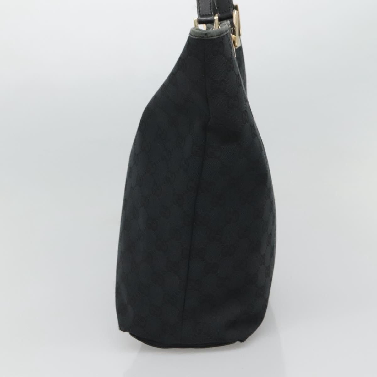 Gucci GUCCI GG Canvas Tote Bag Black Gold 002 1098 002 1098 Size ONE SIZE - 5 Thumbnail