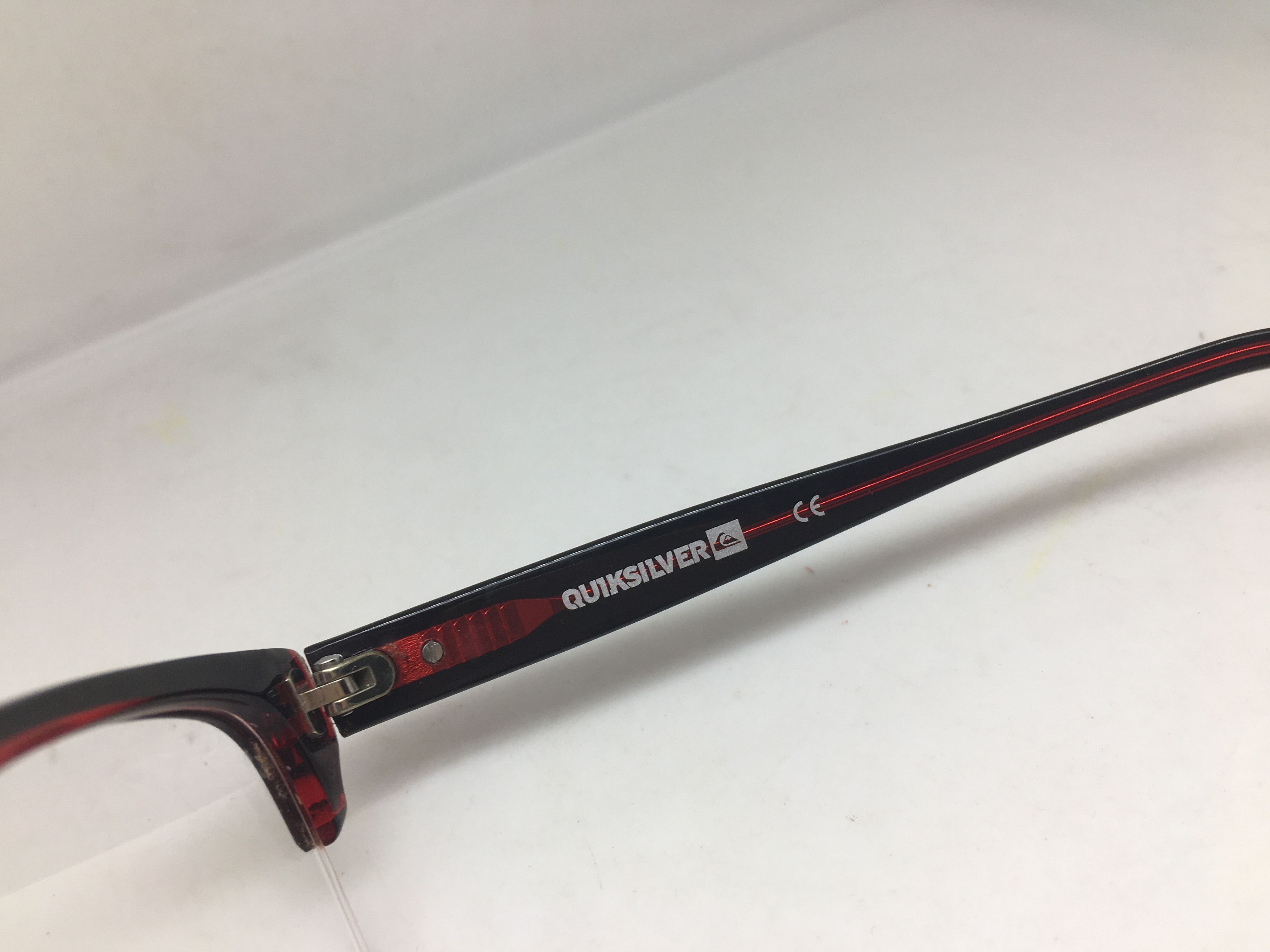 Other Quiksilver QS-A002 Malcolm X Black Blue Eyeglasses Frame Size ONE SIZE - 4 Thumbnail