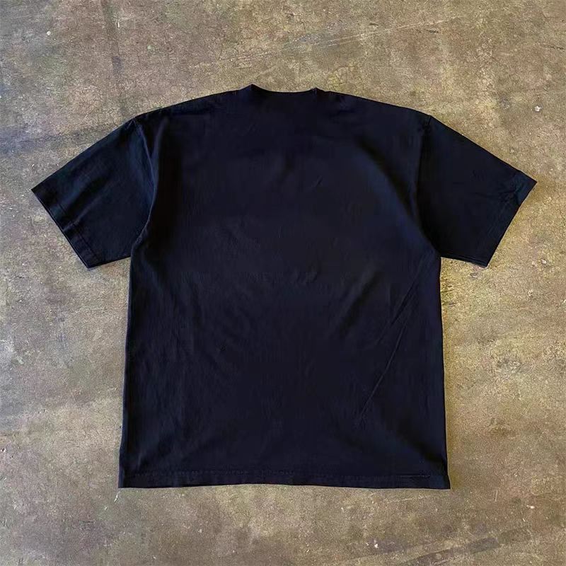 Vintage Washed vintage lounge chair black cotton t-shirt Size US M / EU 48-50 / 2 - 2 Thumbnail