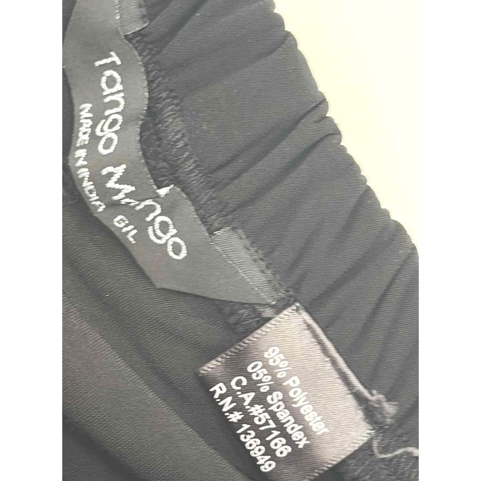 Mango Tango Mango Black Skort Mini Skirt Large Size 36" / US 14 / IT 50 - 3 Thumbnail
