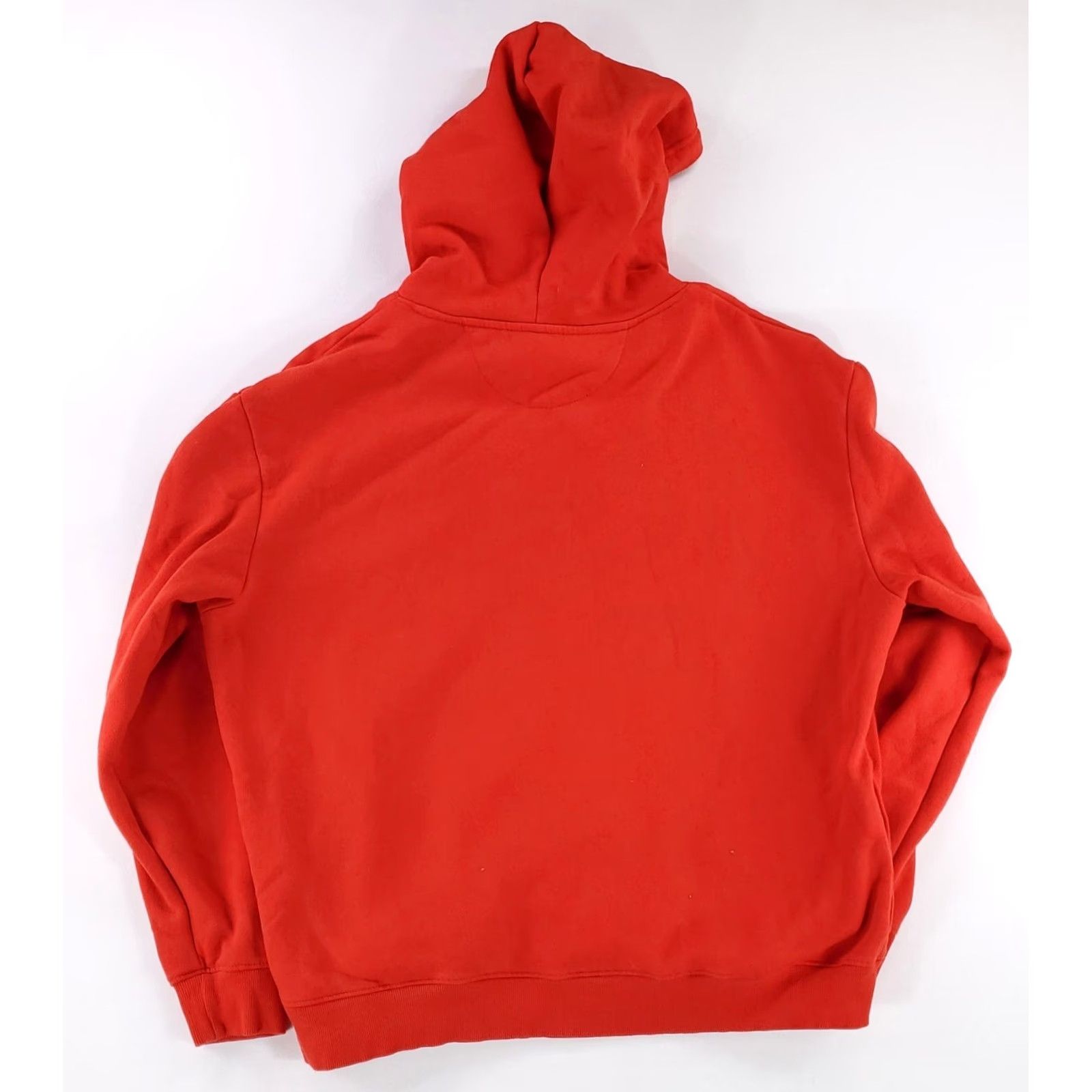 Disney VINTAGE Disneyland Paris Hoodie Sweatshirt Mickey Mouse Eiffel Tower Red XL Mens Size US XL / EU 56 / 4 - 4 Thumbnail