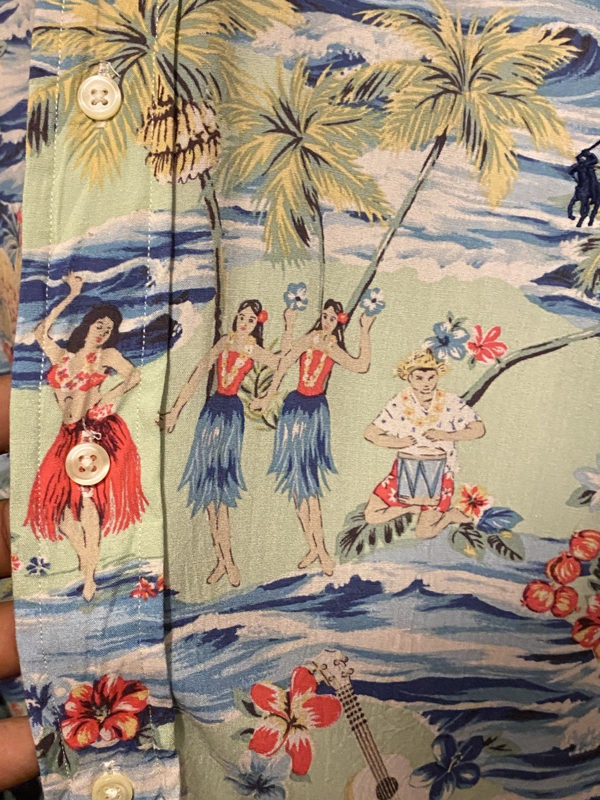 Polo Ralph Lauren Hawaiian Shirt Polo Ralph Lauren Size US XL / EU 56 / 4 - 4 Thumbnail