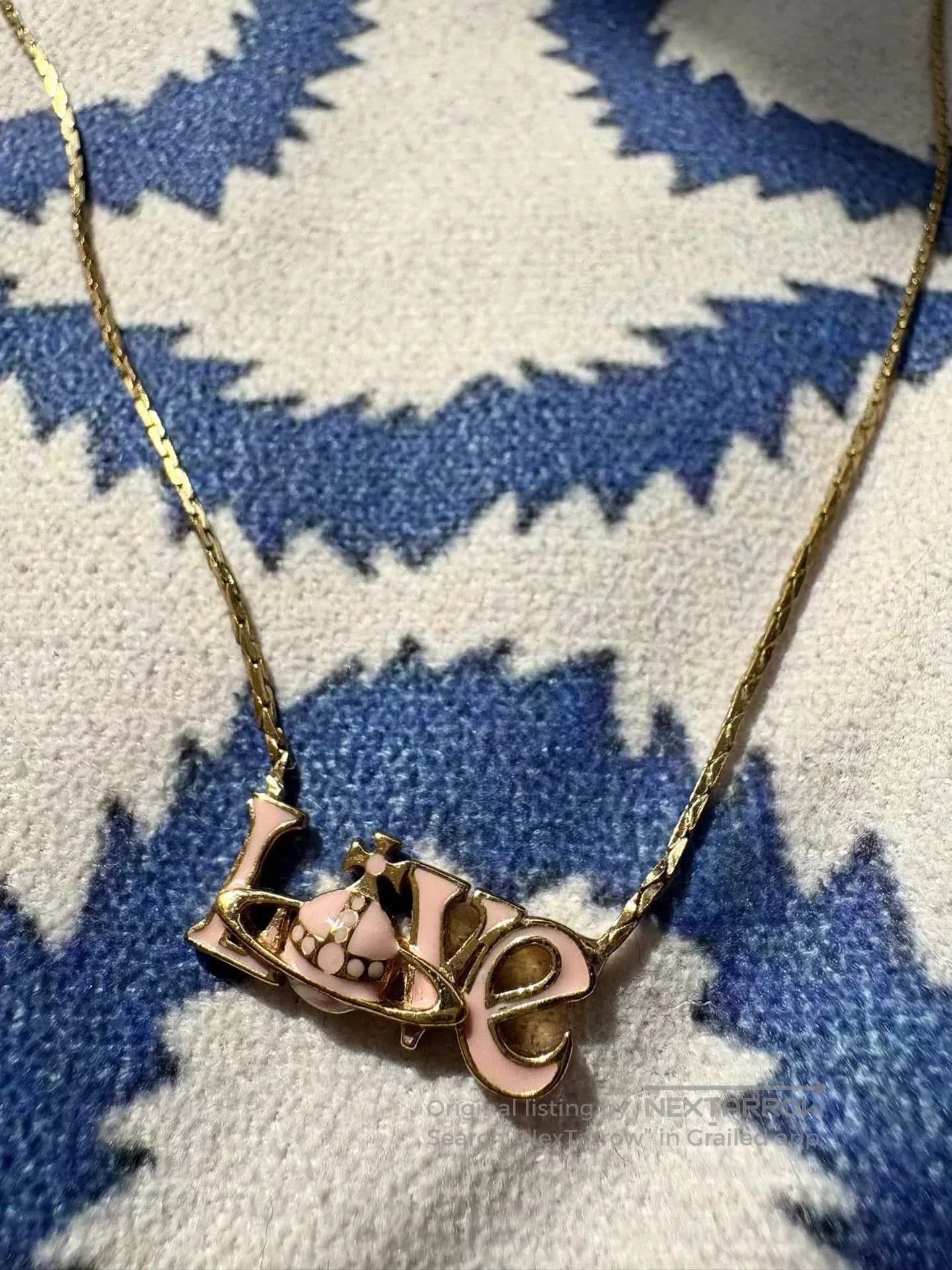 Vivienne Westwood vivienne westwood pink love necklace. Size ONE SIZE - 3 Thumbnail