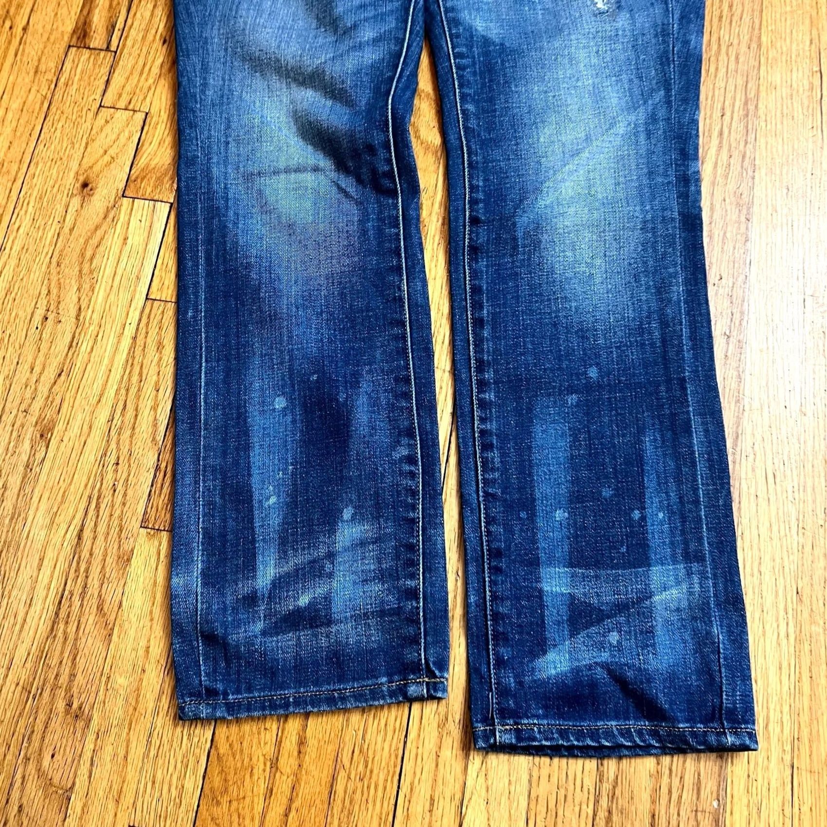 Madewell VINTAGE Madewell Jeans Womens 27 Slim Boyjean Blue Denim Mid Rise 32x29 Womens Jeans 27 Blue Denim Slim Boyjean Size 27" / US 4 / IT 40 - 3 Thumbnail
