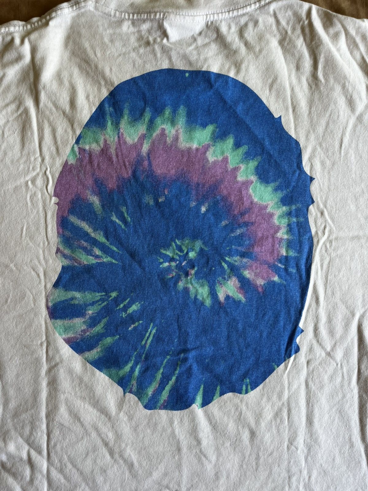 Bape BAPE Tie Dye Big Ape Head Tee Size M Size US M / EU 48-50 / 2 - 4 Thumbnail