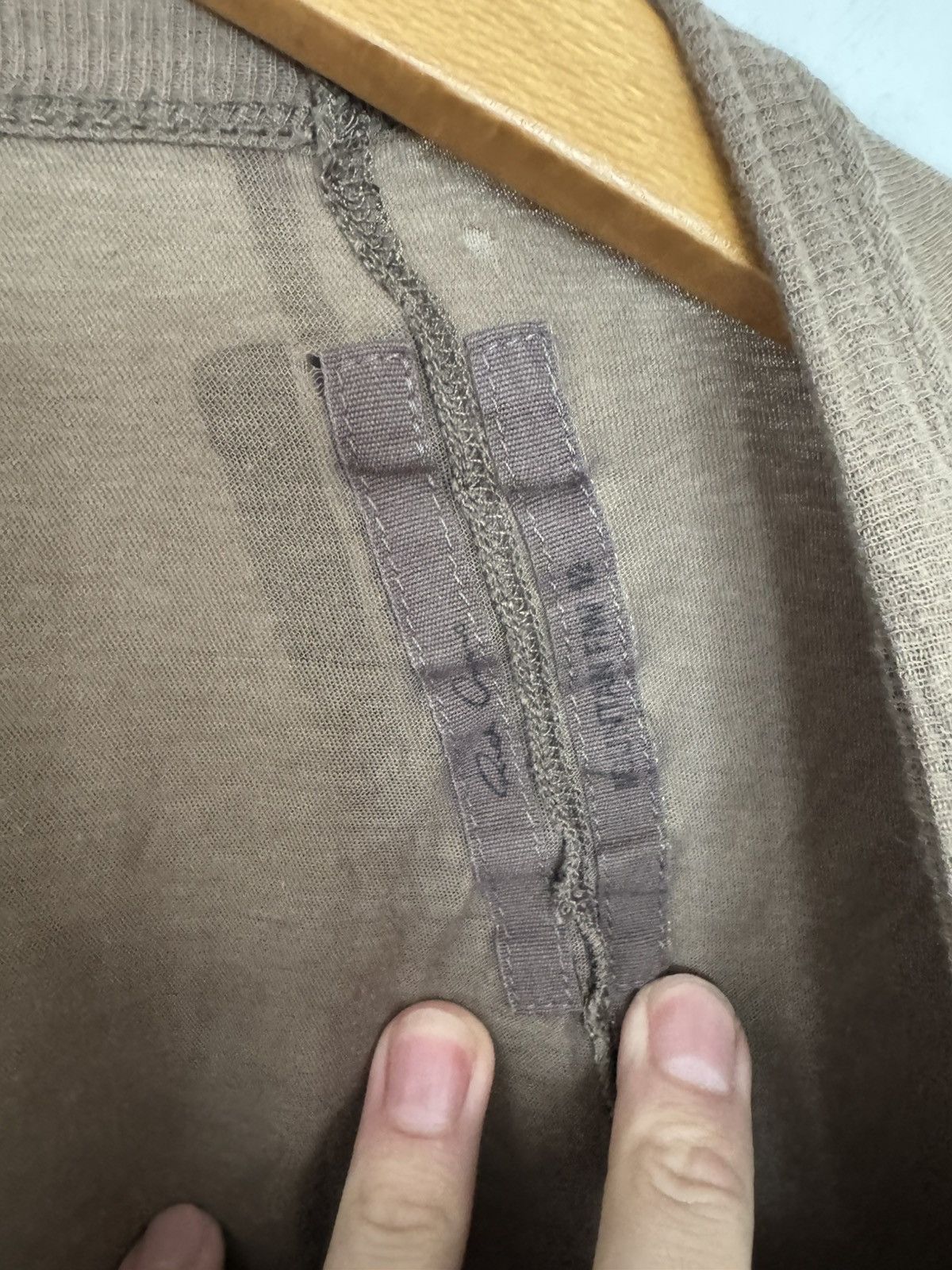 Rick Owens Double Layer Longsleeve Mountain FW12 Size US M / EU 48-50 / 2 - 3 Thumbnail