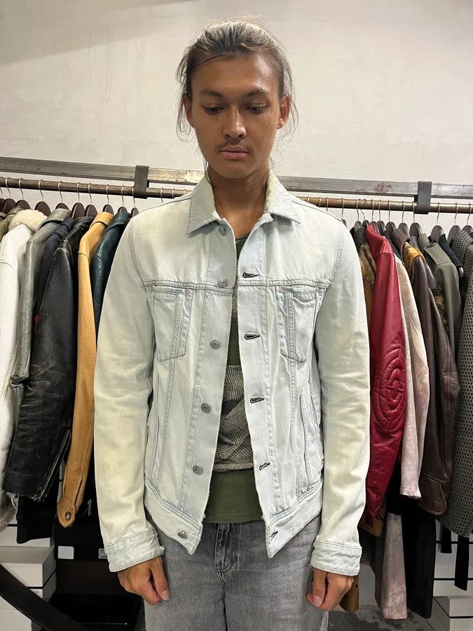 Acne Studios × Designer × Vintage Acne Studios White Denim Light Jacket Size US M / EU 48-50 / 2 - 2 Thumbnail