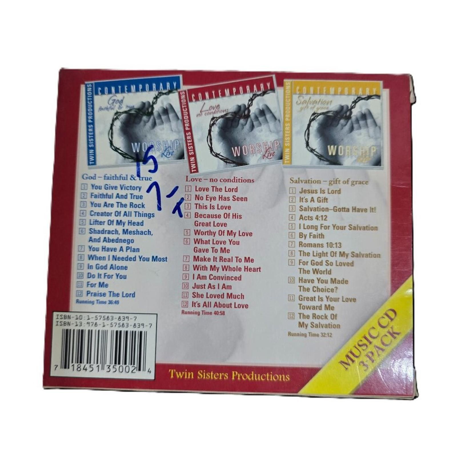 Other Contemporary Worship Live - A Centered Heart 3 CD Music Set Size ONE SIZE - 2 Thumbnail
