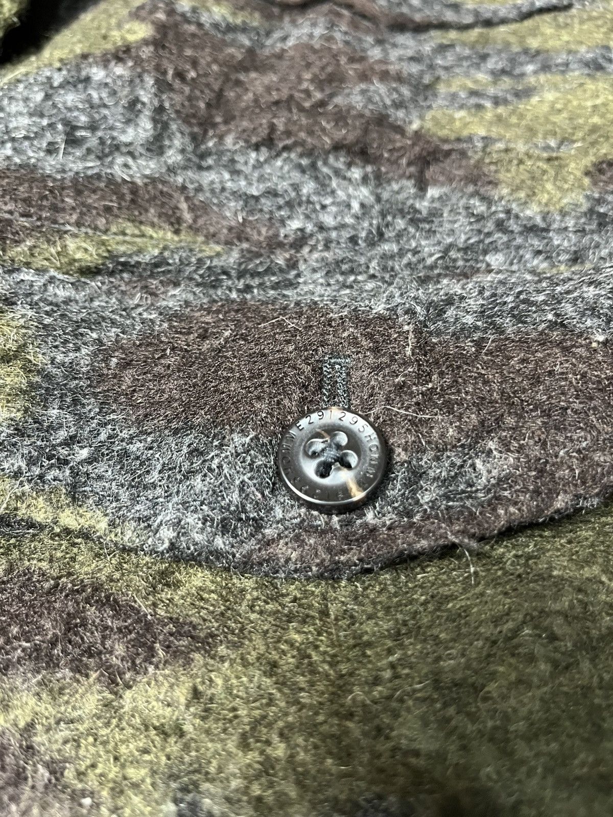 Final Home × If Six Was Nine × Japanese Brand Japanese 291295=Homme army wool jacket Size US M / EU 48-50 / 2 - 8 Thumbnail