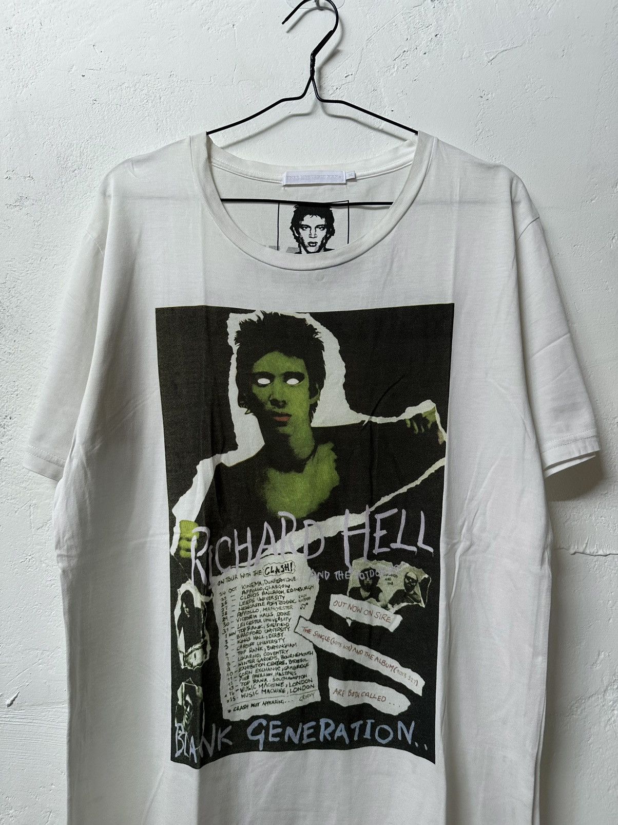 Hysteric Glamour Rare Hysteric Glamour x Richard Hell Tee Size US M / EU 48-50 / 2 - 3 Thumbnail