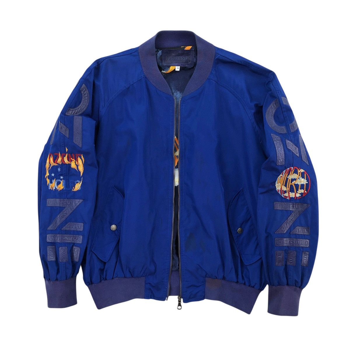 Vintage ICEBERG Bomber Jacket Made In Italy