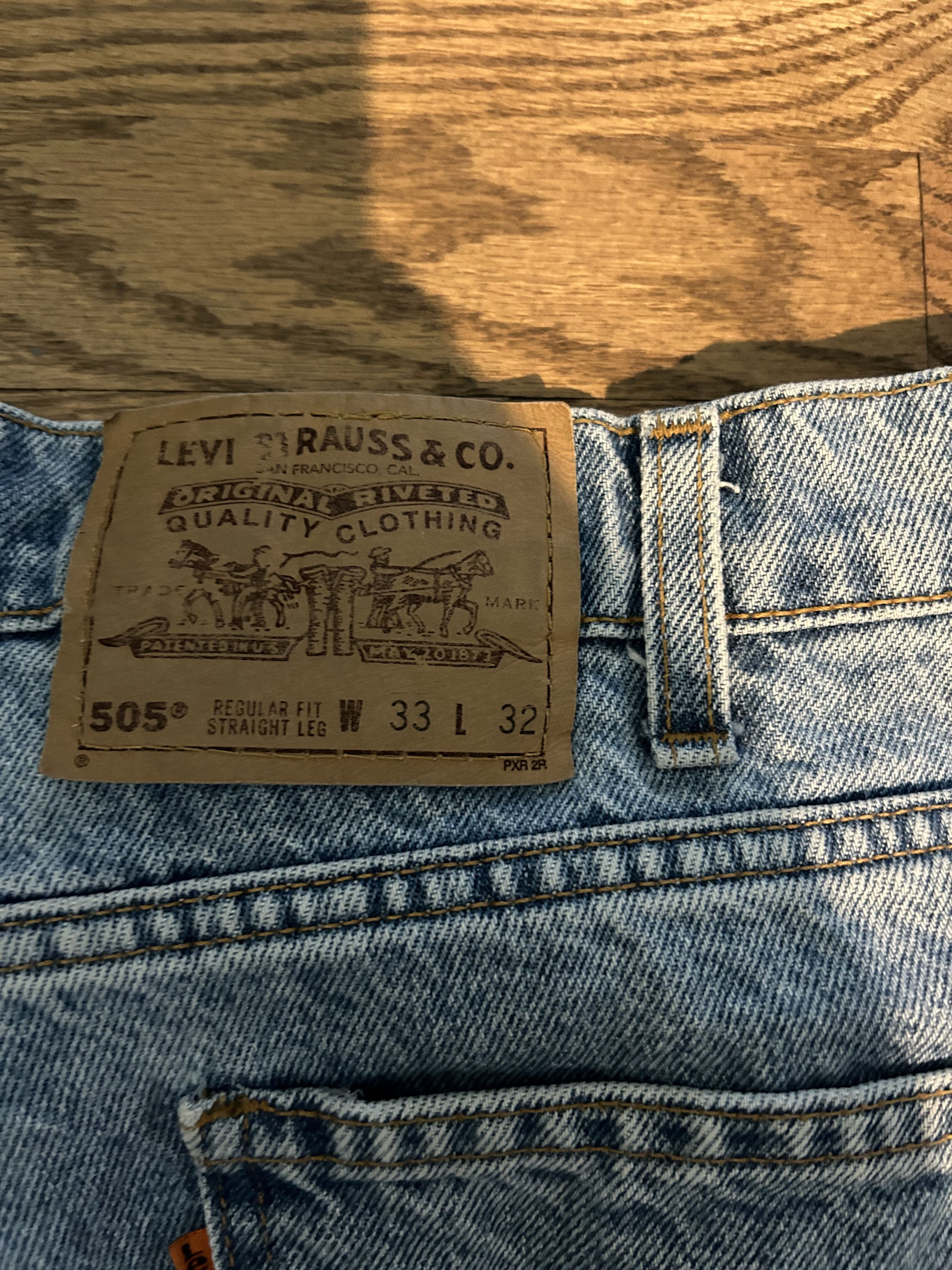 Levi's Vintage Orange Tab Levi's 505 Size US 30 / EU 46 - 6 Thumbnail
