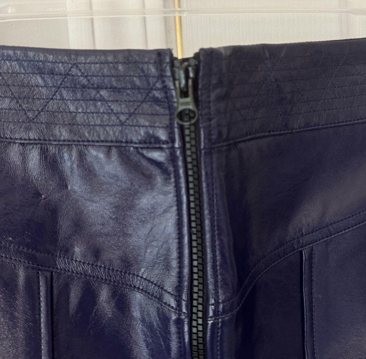 Rebecca Minkoff Rebecca Minkoff Marguerite Leather Skirt, Size 6 Size 28" / US 6 / IT 42 - 11 Thumbnail