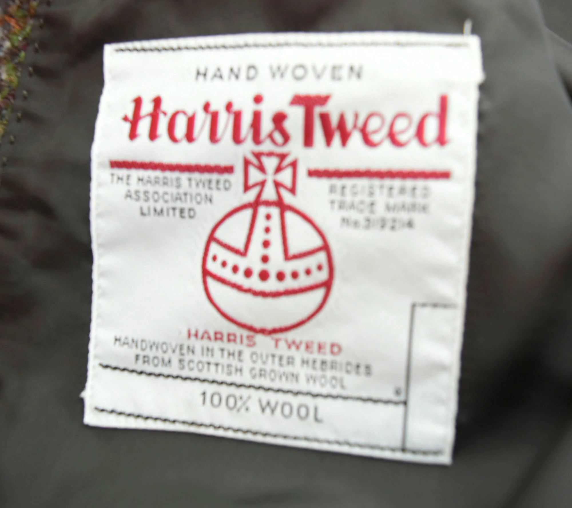 Comme des Garcons Jacket Harris Tweed Tailored 2 Button Flap Pocket Brown Size US M / EU 48-50 / 2 - 6 Thumbnail