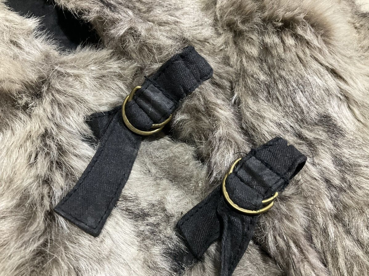 14th Addiction × If Six Was Nine × Tornado Mart 🔥Rare Y2K Archived Tornado Mart Faux Fur Vest Size US M / EU 48-50 / 2 - 8 Thumbnail