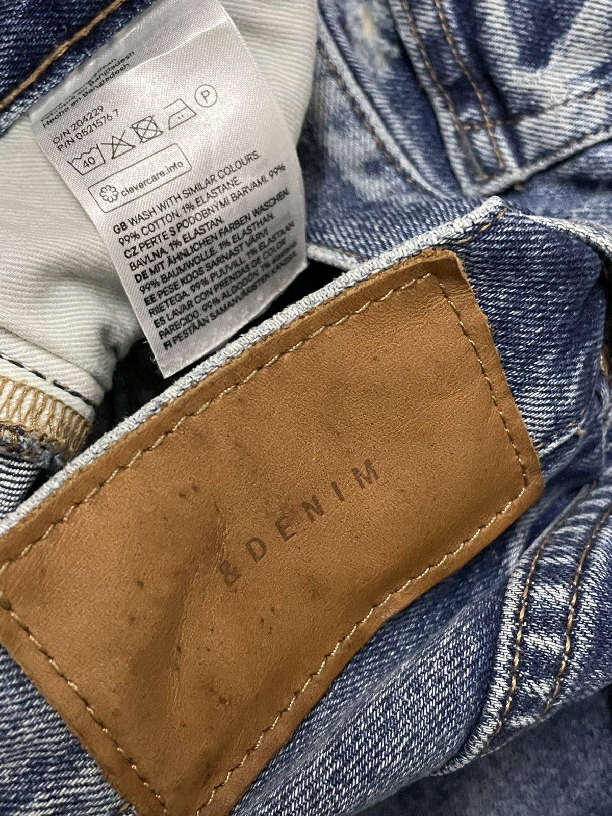 Japanese Brand VINTAGE JAPAN DESIGNER DENIM DISTRESSED STREETWEAR STYLE 90S Size US 33 - 16 Thumbnail