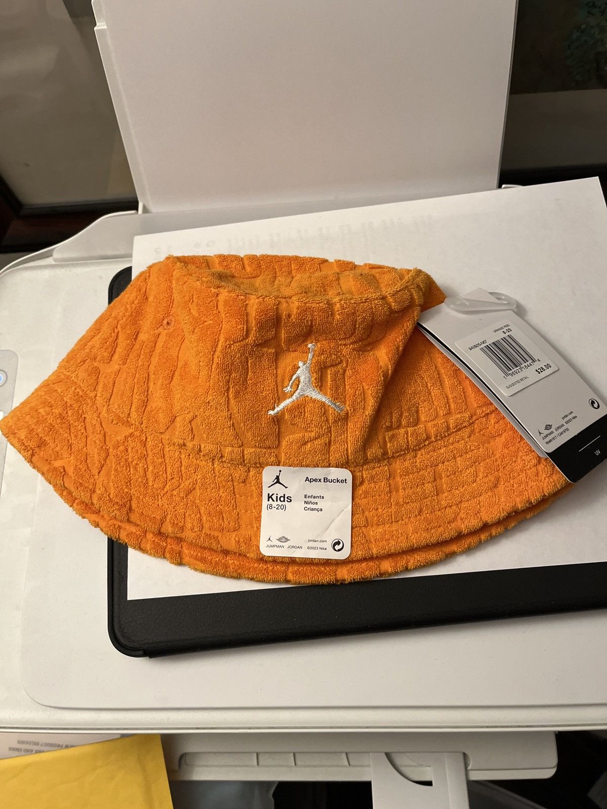 Nike Kids Orange peel bucket hat Size ONE SIZE - 1 Thumbnail
