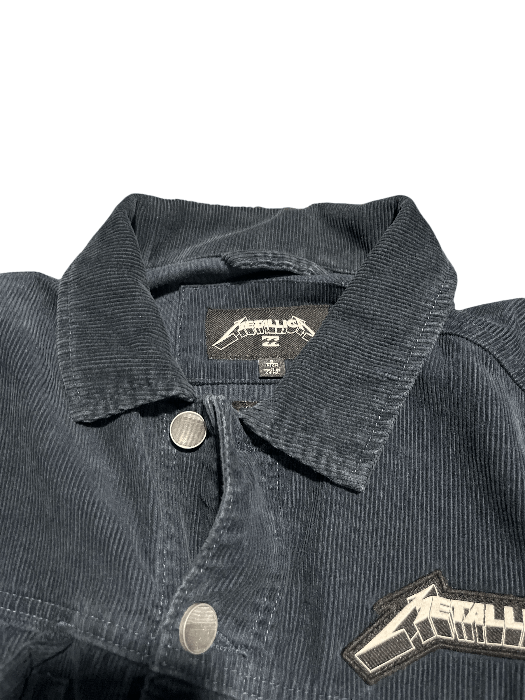Billabong × Metallica Metallica x Billabong "Ride The Lightning" Corduroy Jacket Size US S / EU 44-46 / 1 - 5 Thumbnail